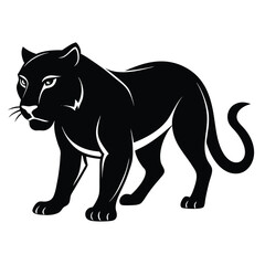 panther-head-a-silhouette-vector-with-white-background