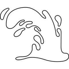 Water Splash Icon
