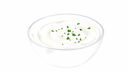 Bowl of Ranch Dressing