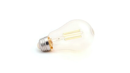 Smart Light Bulb on White Background