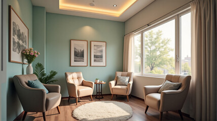 Fototapeta premium modern living room