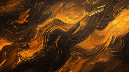 Luxurious Gold and Brown Abstract Texture