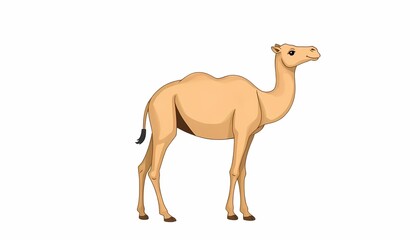 Isolated Camel