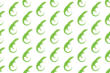 Lizard seamless pattern background template