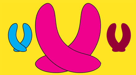 Obraz premium Abstract colorful background. Color pattern background style