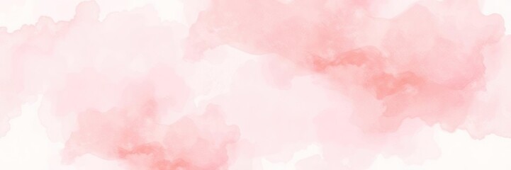 Fototapeta premium Abstract pink watercolor background resembling a dreamy and artistic painting, background, delicate
