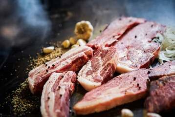 Beef Loin,Korean beef, Samgyeopsal