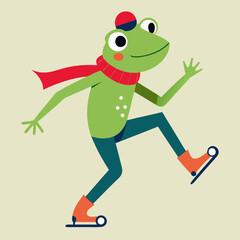 frog with a heart