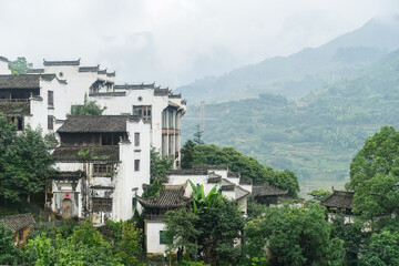 Obraz premium whith house in China