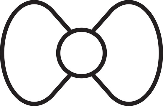recommend clip art: Bow Tie Line Art