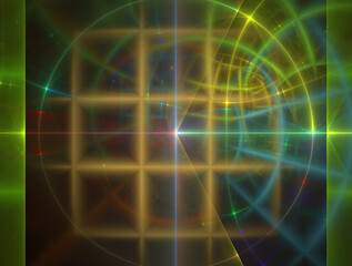 Imaginatory fractal abstract background Image