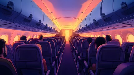 Fototapeta premium flying and traveling. 