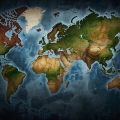 Globe world map high quality images