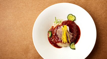Pyeongyang-style Spicy Buckwheat Noodles