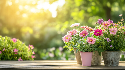 flowers in the garden