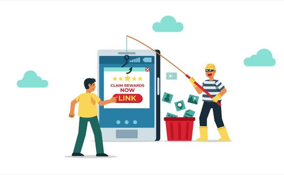 Fake Screen As Phishing Bait