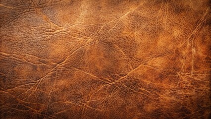 Fototapeta premium Distressed and weathered leather texture with visible scratches, torn, earthy, vintage, worn, textured