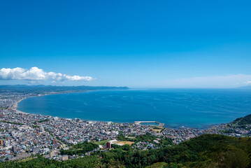 【北海道】函館山から眺める函館市内の景観