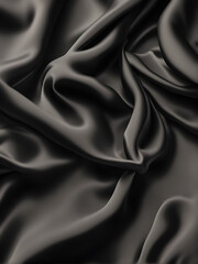 Fototapeta premium Black silk
