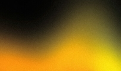 Orange dark color grainy gradient backdrop design. Abstract glowing color flow, vibrant shaped colors from light to dark background, smooth colors flow