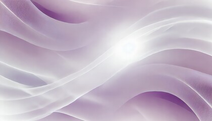 Obraz premium Soft Lavender Glow with Flowing Sheer Layers