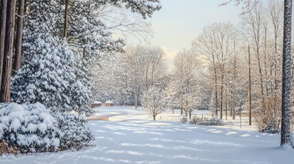 Obraz premium Winter Wonderland