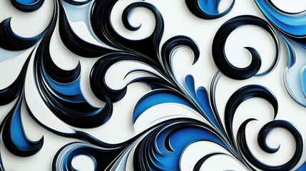 Black and White Paper Wall
