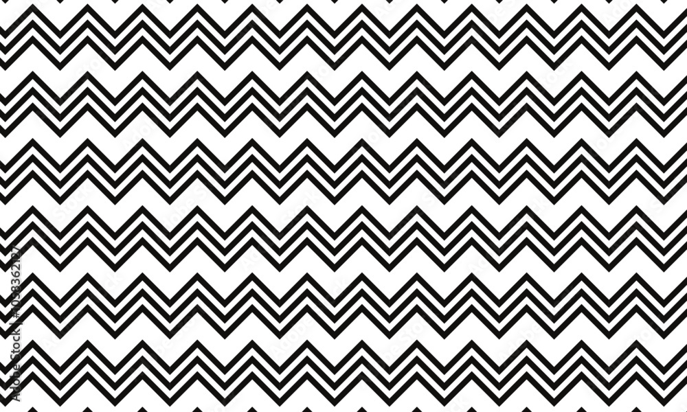Poster abstract black wave line pattern suitable for banner, poster.