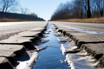 concrete expansion joints a detailed view of the joints between
