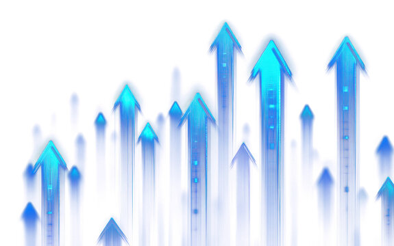 PNG Blue arrows pointing upwards illustration background electronics.