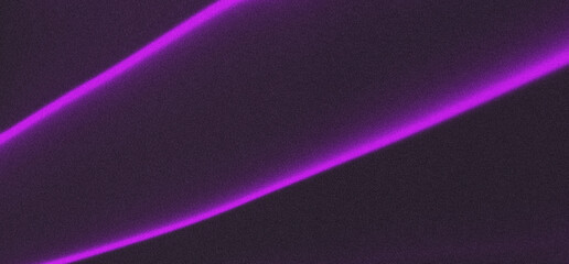 Purple Neon Light Streak on Dark Abstract Background.