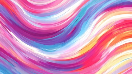 Obraz premium Abstract background with colorful wavy lines for modern design Simple Neutral Background with Free Space for Design