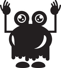 Cartoon Monster Character
