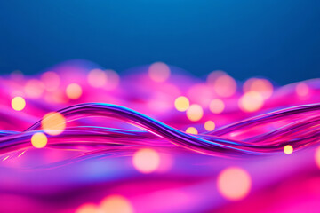 Vibrant Modern Flow with Soft Lights and Colors