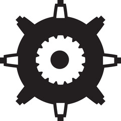 Gear and Cogwheel Icon
