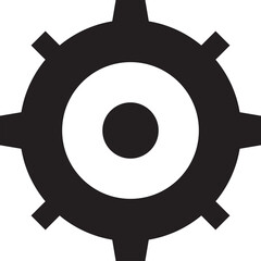 Gear and Cogwheel Icon
