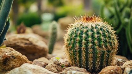Close Up Of A Cactus