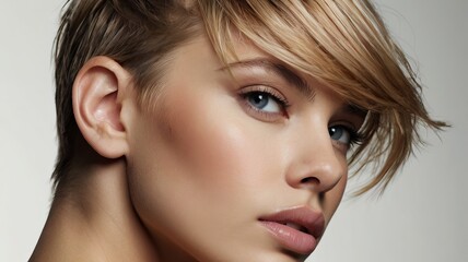 Fototapeta premium Women fashion Models ,Beauty ,fashion ,women portrait ,women ,closeup shot , lips, eyes