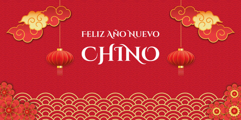 Año nuevo Chino horizontal