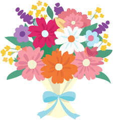 Flower bouquet icon
