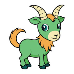 capricorn illustration vector