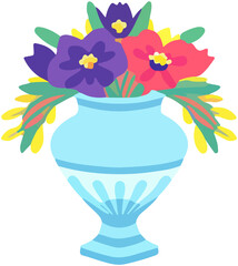 Flower vase icon
