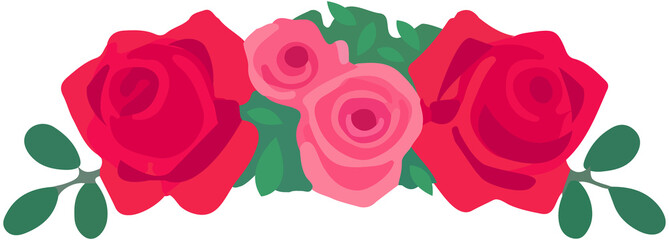 rose flowers, valentine’s day symbol 