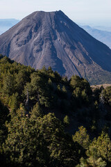 Fototapeta premium Volcán de Colima en México