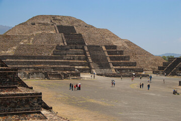 La Pir&aacute;mide de la Luna, Teotihuacan, Estado de M&eacute;xico