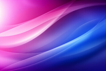 Abstract background with flowing lines in shades of pink and blue.