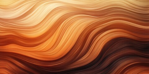 Brown and orange blend together in a wavy, textured background that evokes a seasonal vibe with its abstract gradient design. This creates a warm caramel feel.