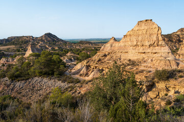 Monegros Desert or Desierto de los Monegros is a semi-desert in Aragón, northeastern Spain, spanning the provinces of Zaragoza and Huesca