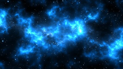 Obraz premium Cosmic Nebula A Breathtaking View of Galactic Beauty Abstract Gradient Background with Copy Space