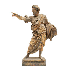 Ancient Religious Sculpture: A Detailed Look at a Stone Figure